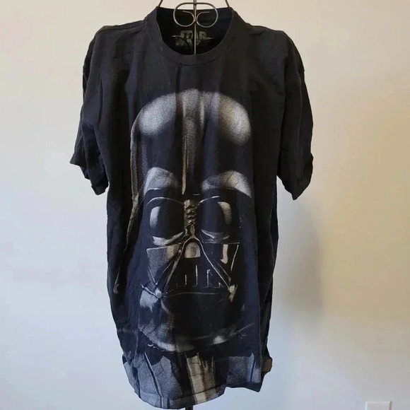 Disney Star Wars Darth Vader T-Shirt XL Unisex All Over Print Lucas Films Cotton - Picture 1 of 3